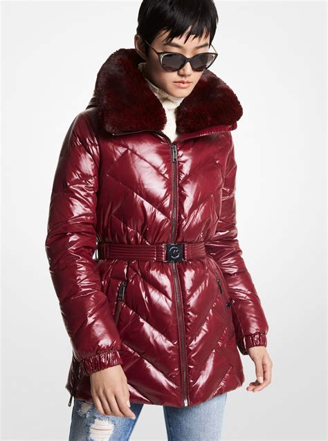 michael kors puffer coat 2x.